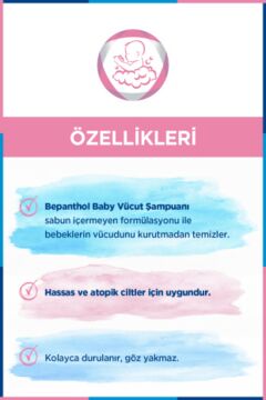 Bepanthol Baby Vücut Şampuanı 400 ml