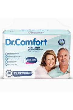 Dr. Comfort Yetişkin Belbantlı Medium Hasta Bezi 30'lu