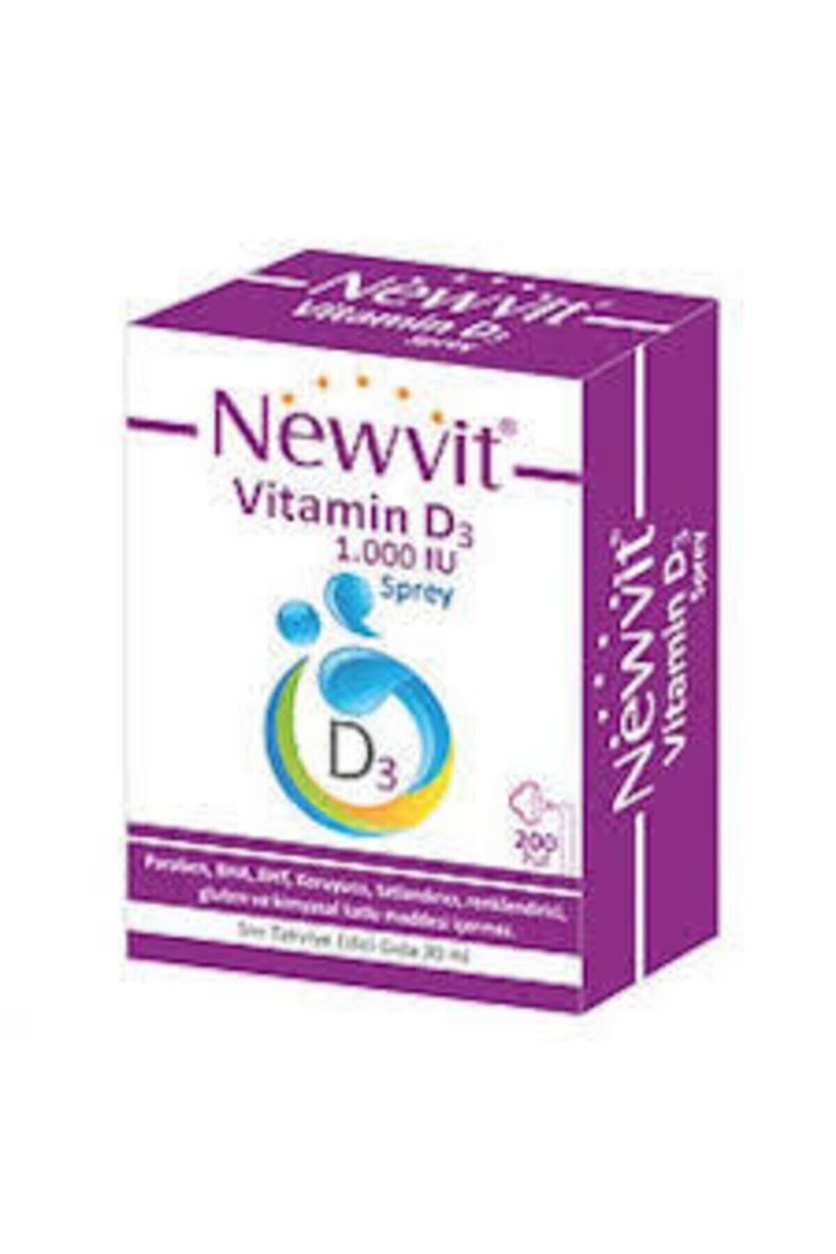 Newvit Vitamin D3 1000 IU Sprey 30 ml