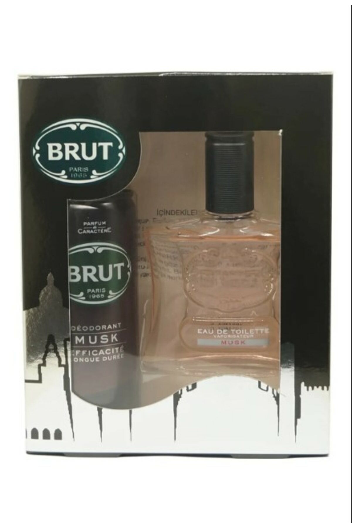 Brut Musk EDT 100 ml + Deodorant 200 ml Erkek Parfüm Seti