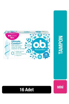 O.B. ProComfort Tampon Mini 16'lı