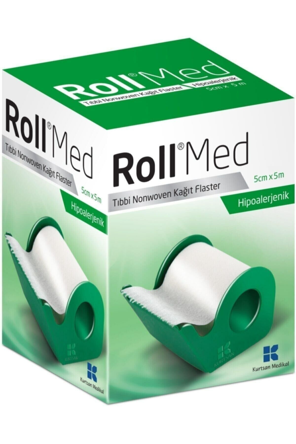 Roll Med Tıbbi Nonwoven Kağıt Flaster 5 Cm x 5 M