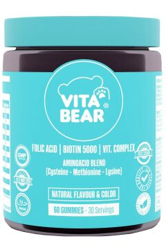 Vita Bear Strong Hair Gummy Vitamin 60'lı