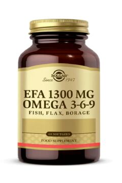 Solgar EFA 1300 mg Omega 3-6-9 60 Softgel