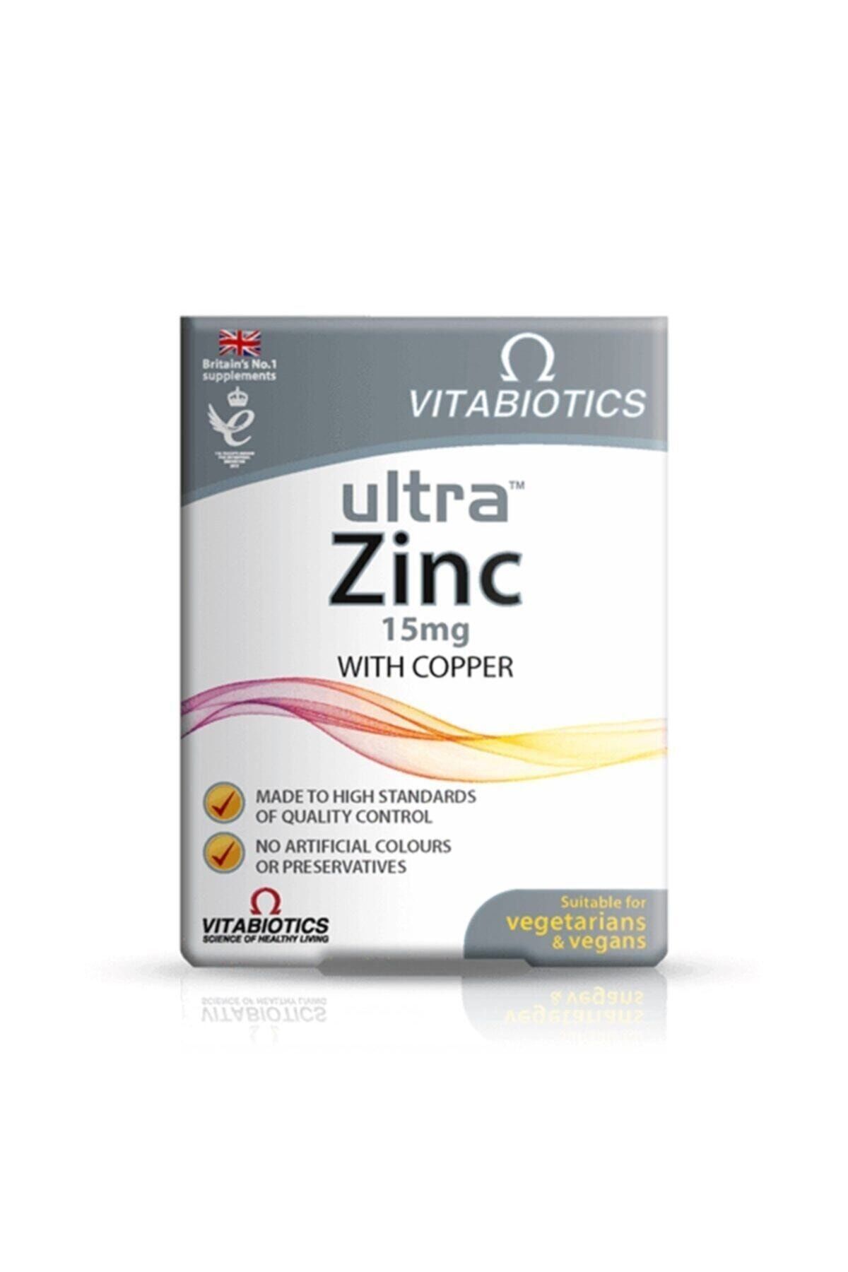 Ultra Zinc 15 mg With Copper 60 Tablet