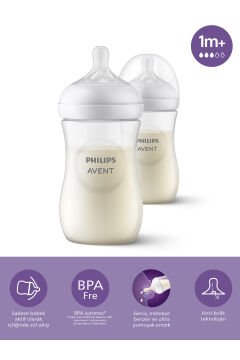 Philips Avent Natural Response Doğal Tepkili Pp 2'li Biberon Seti 260ml