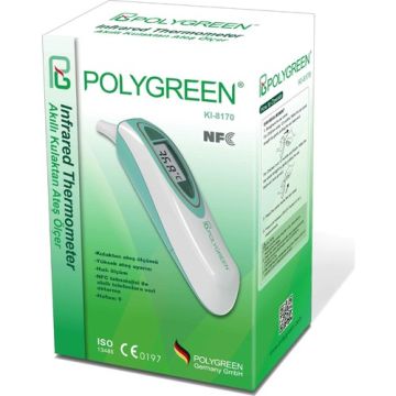 Polygreen Kı 8170 Akıllı Kulaktan Ateş Ölçer