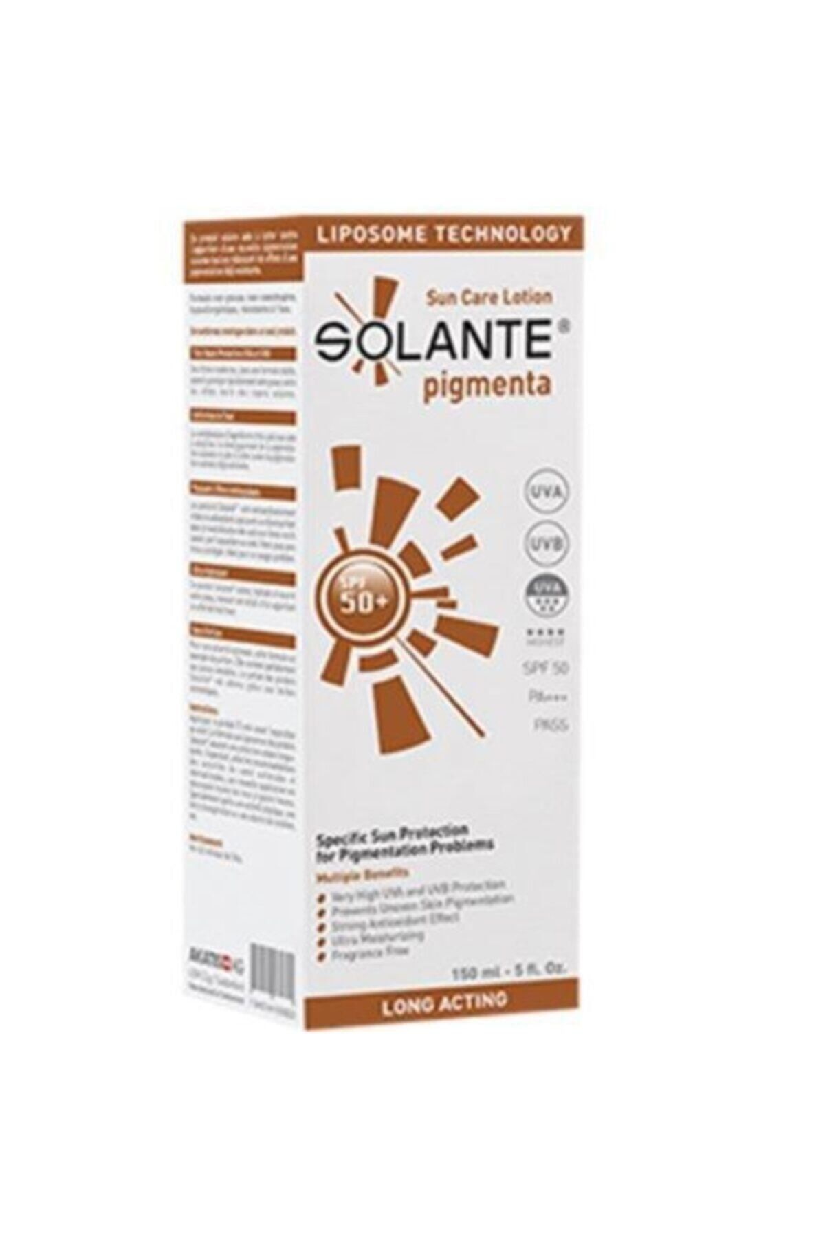 Solante Pigmenta Sun Care Lotion SPF50+ 150 ml