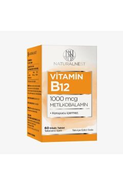 Naturalnest Vitamin B12 1000 mcg 60 Tablet