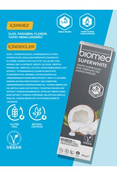 Biomed Superwhite Diş Macunu 100 gr