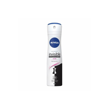 Nivea Invisible for Black & White Deodorant (Clear) 150 ml