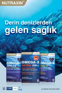 Nutraxin Omega-3 2000 mg 60 Kapsül