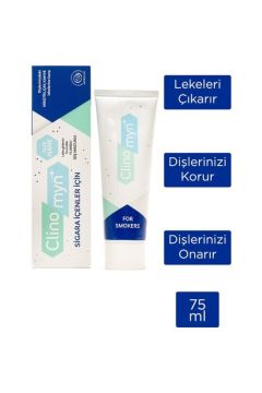 Clinomyn Sigara İçenler İçin Diş Macunu 75 ml