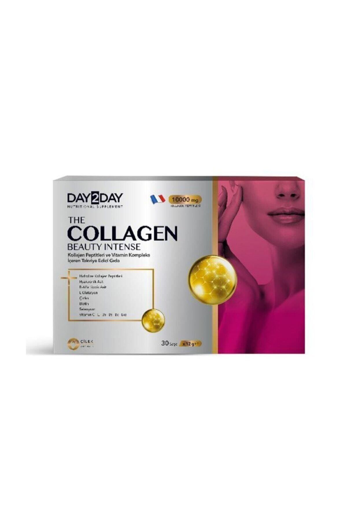 Orzax Day2Day The Collagen Beauty Intense Çilek Aromalı 10.000 mg 30 Saşe