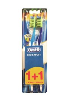 Oral-B Diş Fırçası Expert Antibakteriyel 40 Medium 1+1