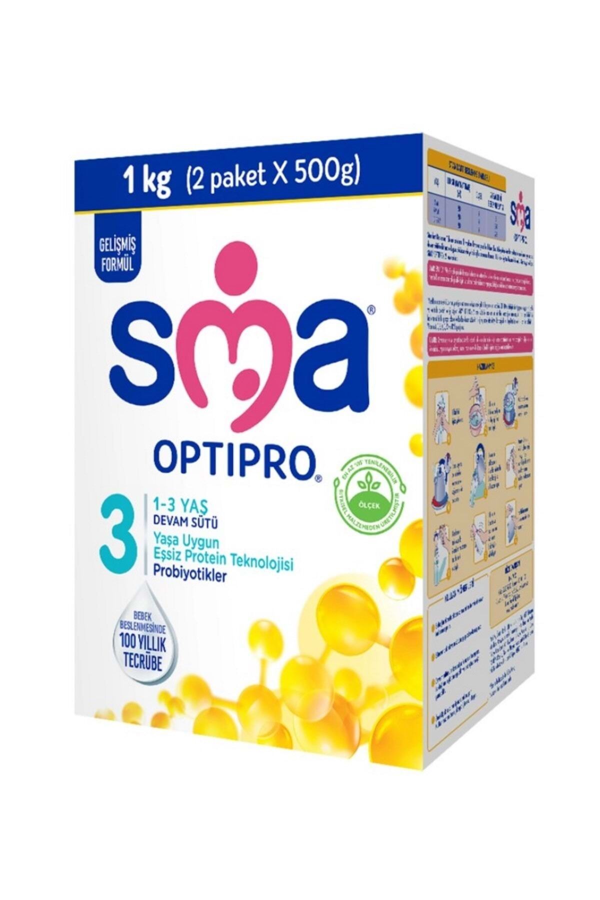 SMA 3 Optipro Bebek Devam Sütü 1000 gr