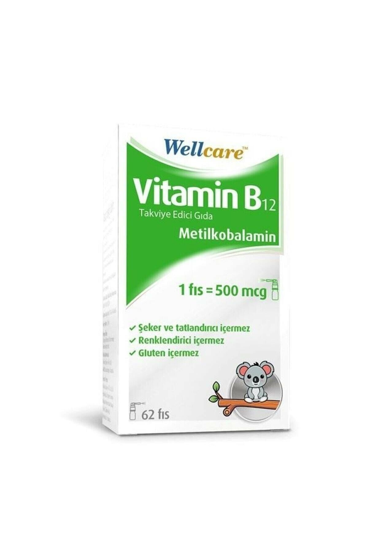 Wellcare Vitamin B12 500 mcg Sprey 5 ml