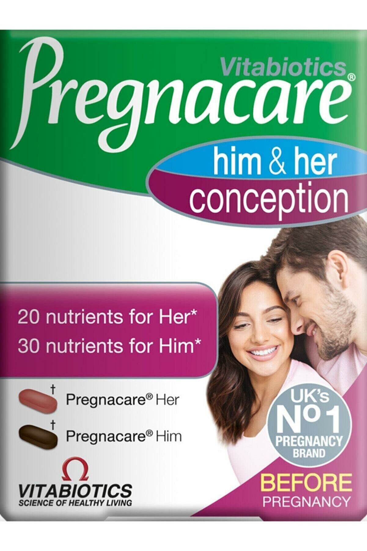 Pregnacare Him & Her Conception 2 x 30 Tablet