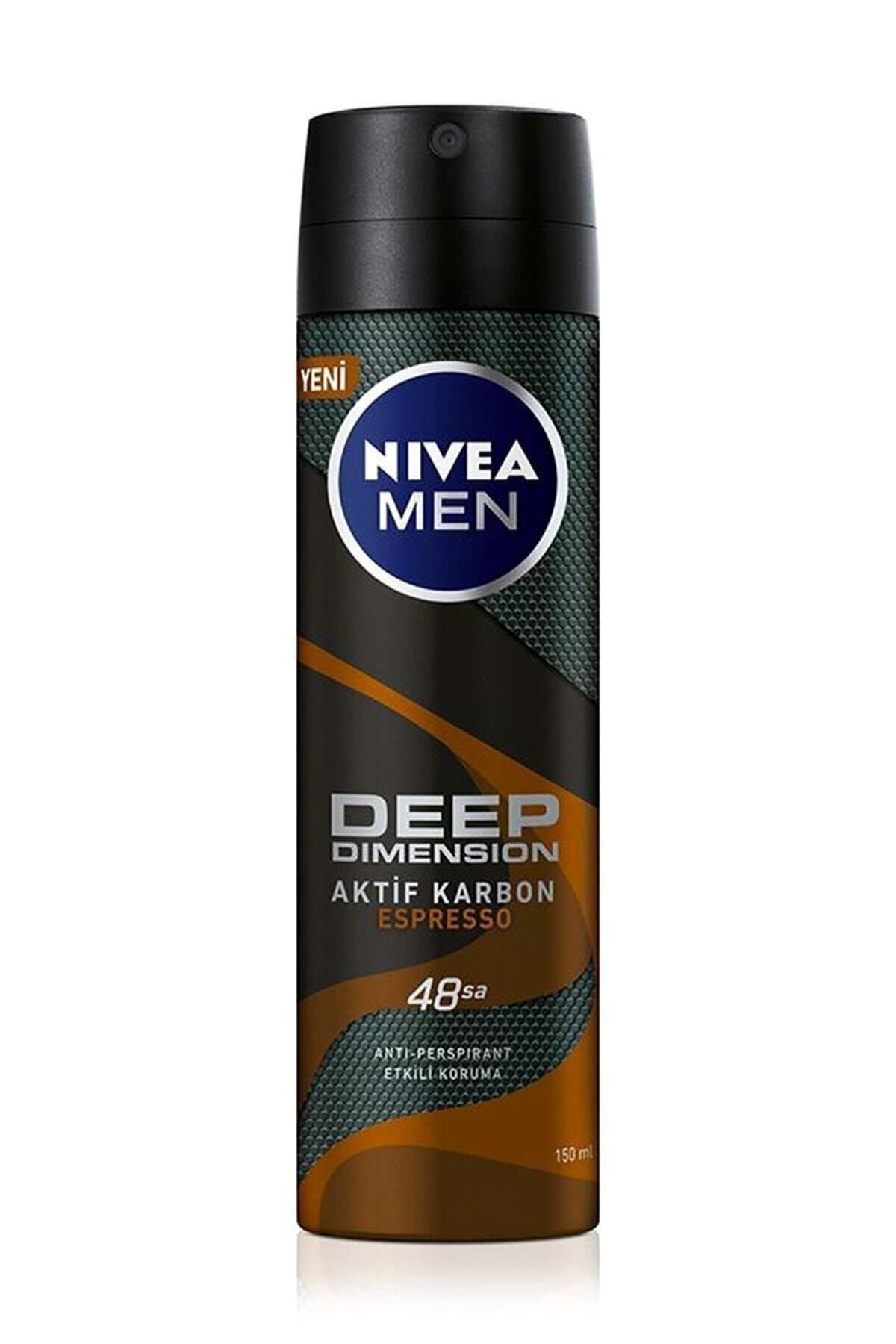 Nivea Deo Sprey Deep Espresso For Men 150 ml