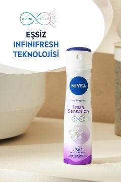 Nivea Fresh Sensation Kadın Sprey Deodorant 150 ml