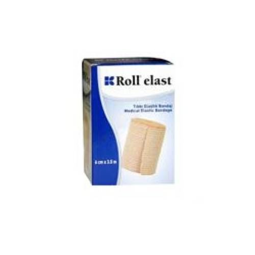 Roll Elast Bandaj Ten Rengi 6 Cm X 3,5 M