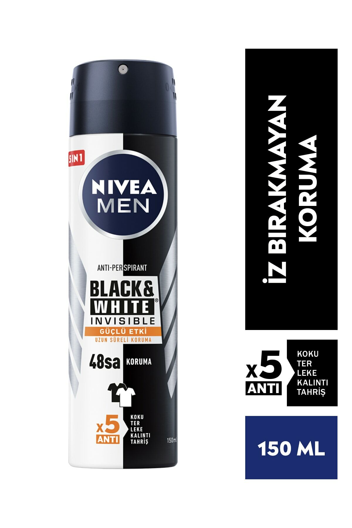 Nivea Men Black & White Güçlü Etki 150 ml