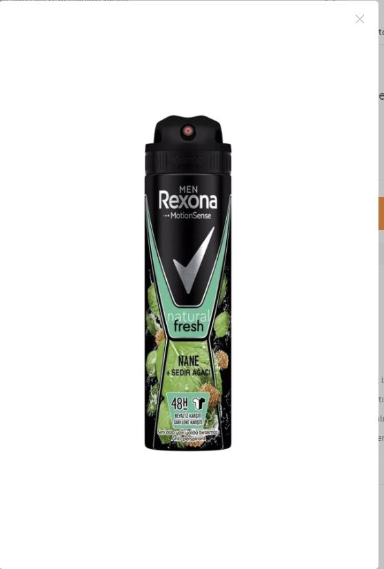 Rexona Deodorant Nane & Sedir Ağacı Men 150 ml