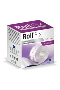 Roll Fix Tıbbi Esnek Nonwoven Flaster 5 Cm x 10 M