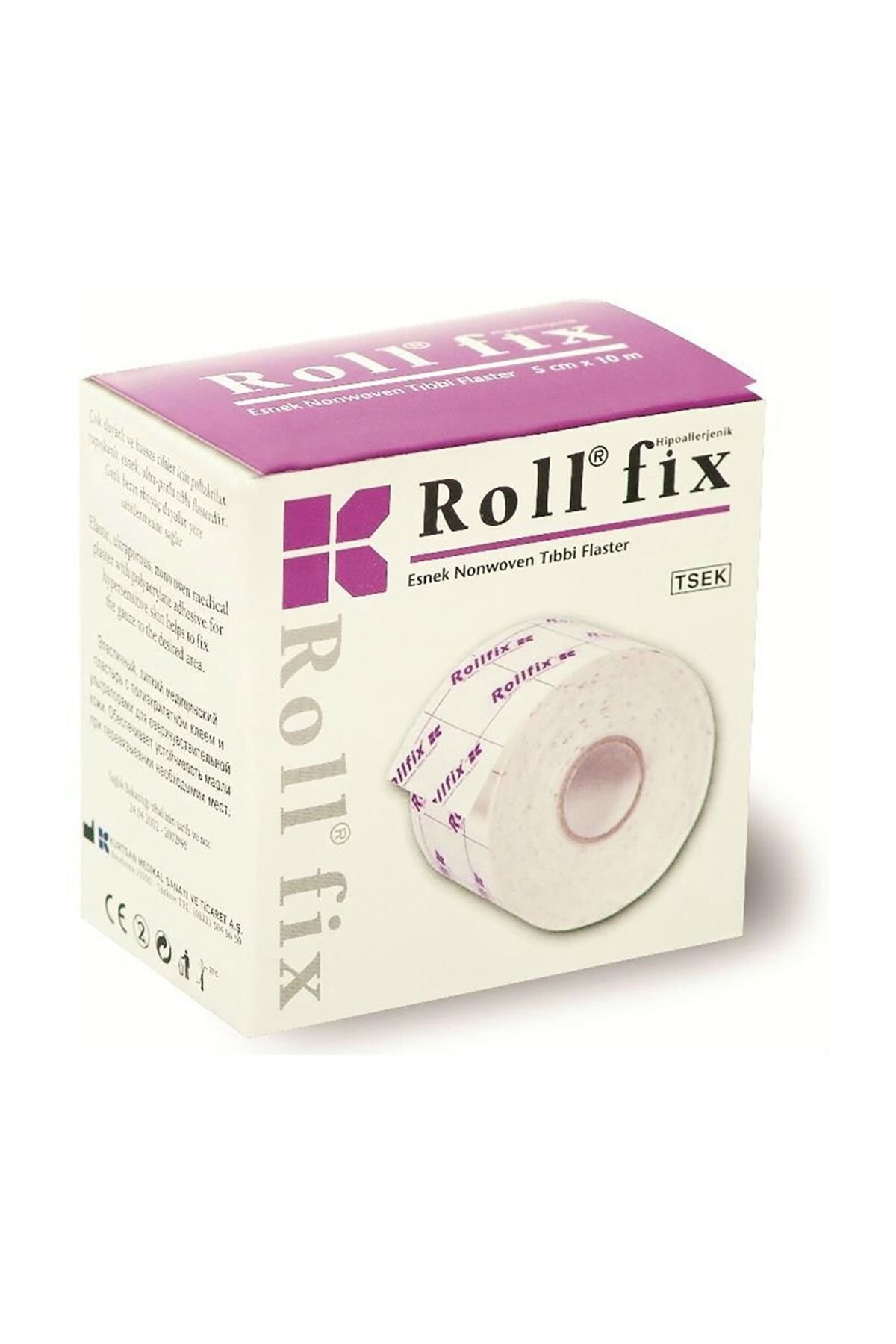 Roll Fix Tıbbi Esnek Nonwoven Flaster 2,5 Cm x 5 M