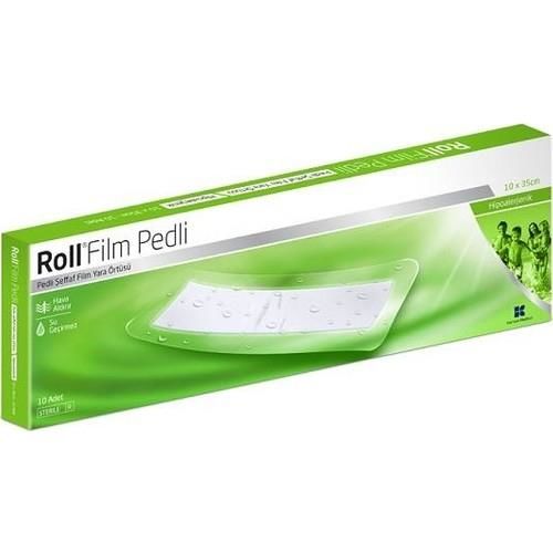 Roll Film Pedli Şeffaf Film Yara Örtüsü 10 x 35 Cm
