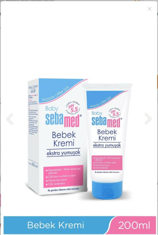 Sebamed Baby Bebek Kremi Extra Yumuşak 200 ml