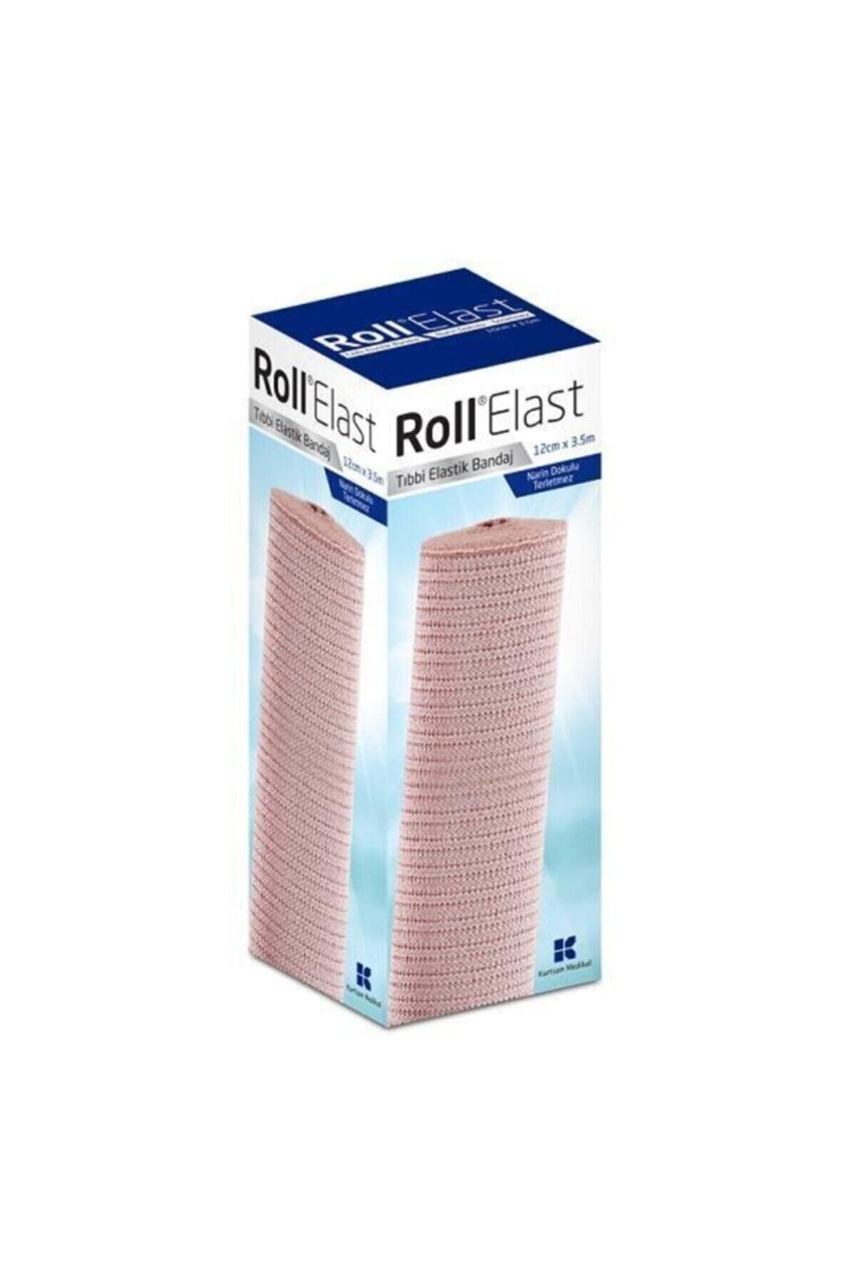 Roll Elast Bandaj Ten Rengi 12 Cm X 3,5 M