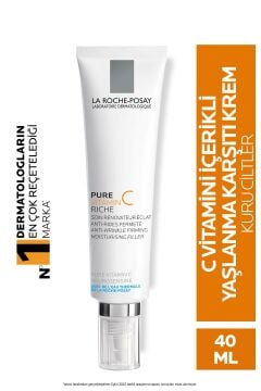 La Roche Posay Redermic C (PS) - Kuru Ciltler İçin Kırışıklık Karşıtı Krem 40 ml