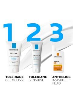 La Roche Posay Toleriane Gel Mousse - Normal ve Karma Hassas Ciltler İçin Yüz Temizleme Jeli 150 ml