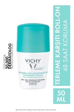 Vichy Deodorant Anti Transpirant Terleme Karşıtı Deodorant 48H 50 ml