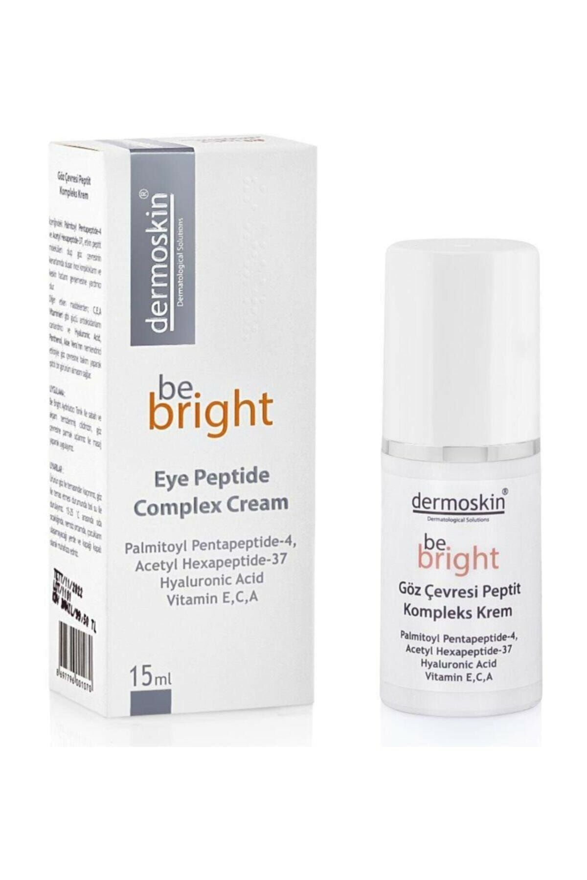 Dermoskin Be Bright Göz Çevresi Peptit Kompleks Krem 15ml