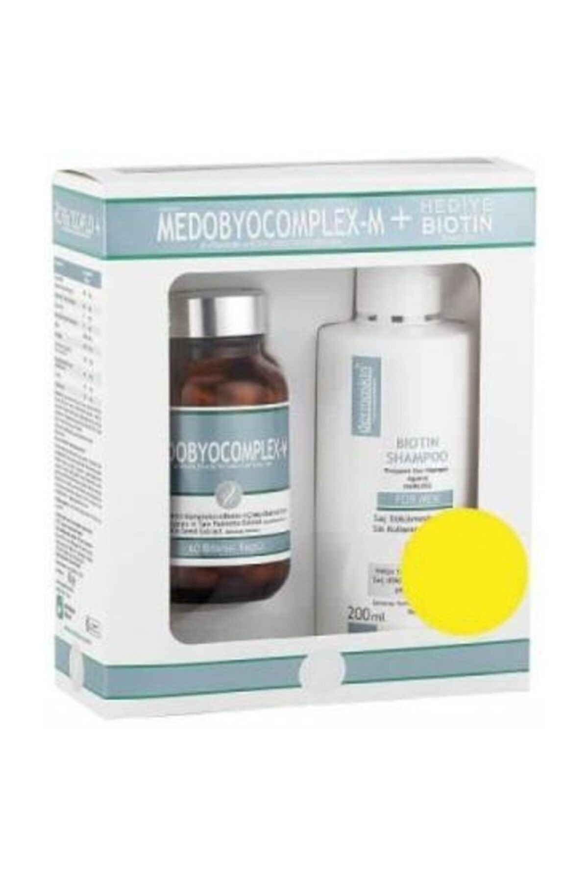 Dermoskin Medobyocomplex Erkek 60 Kapsül - Biotin Şampuan Hediyeli Paket