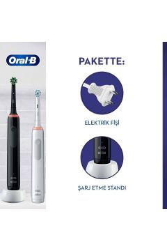 Oral-B Pro 3 3900 360 Diş Eti Basınç Sensörlü Diş Fırçası 2'li Set