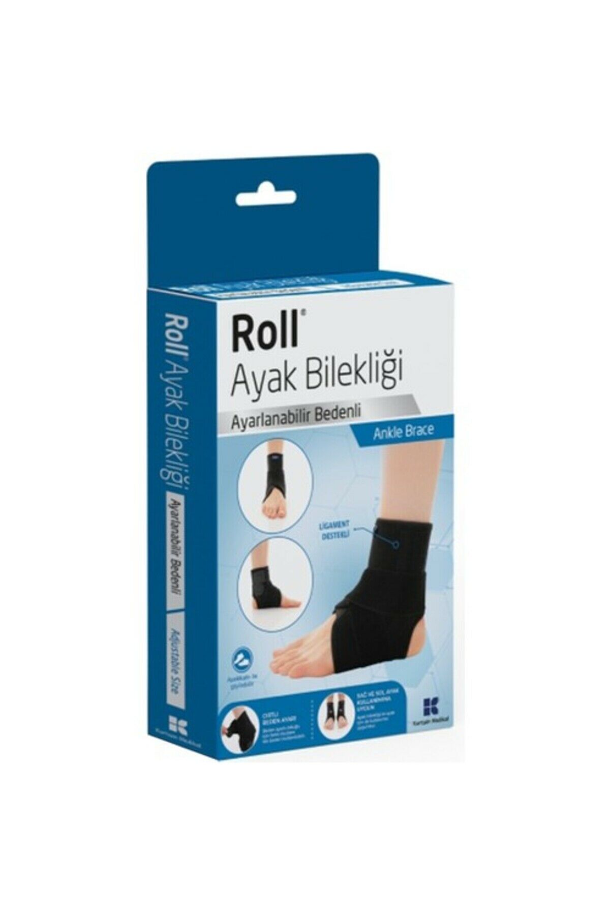 Roll Ayarlanabilir Ayak Bilekliği