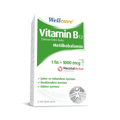 Wellcare Vitamin B12 1000 mcg5 ml 62 Puf