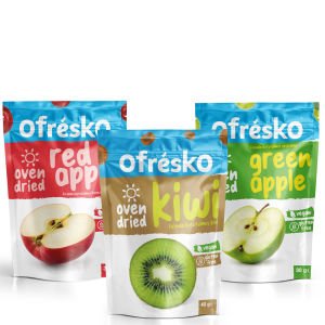 Ofrésko Oven Dry - Fırında Kurutulmuş Mix K. Elma, Y. Elma, Ki̇vi̇