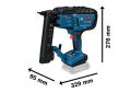 Bosch Akülü Ahşap Zımbalama Makinesi GTH 18V-38 M