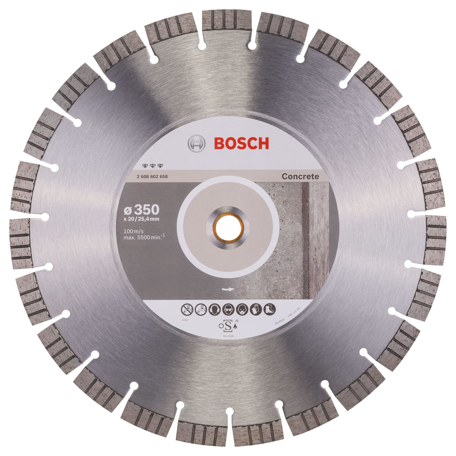 Bosch ELMAS KESME DİSK BFConcr 350*25,40/&20MM