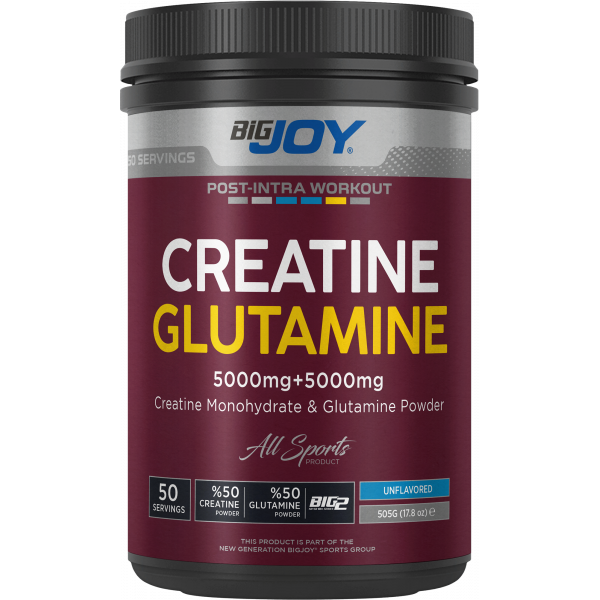 Bigjoy Sports Creatine + Glutamine 505 Gr