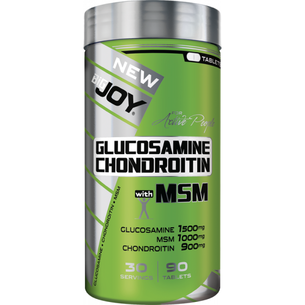 Bigjoy Sports Glucosamine Condroitin MSM 90 Tablet