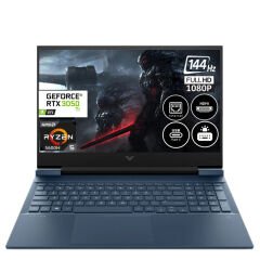HP Victus 15-FB0008NT Ryzen 5 5600H 16 GB - 1 TB SSD RTX3050Ti Windows 10 Home 15.6''  71T72EA042