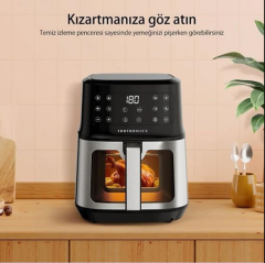 Taotronics TT-AF011 5 Litre 8 Işlevli Camlı Air Fryer