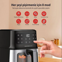 Taotronics TT-AF011 5 Litre 8 Işlevli Camlı Air Fryer