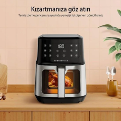 Taotronics TT-AF011 5 Litre 8 Işlevli Camlı Air Fryer