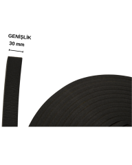 5 x 30 Mm (50 Metre) Yapışkanlı Epdm Sünger Şerit